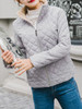 Band Collar Plain Coat