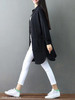 Band Collar Plain Trench Coat