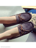 Plain Flat Velvet Round Toe Comfort Flats