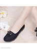Plain Flat Velvet Round Toe Casual Date Comfort Flats