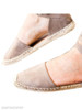 Plain Flat Velvet Ankle Strap Round Toe Casual Date Flat Sandals