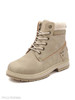 Plain Flat Velvet Criss Cross Round Toe Short Flat Boots