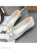 Plain Flat Round Toe Date Comfort Flats