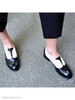 Plain Flat Round Toe Date Outdoor Flat & Loafers