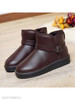 Plain Flat Round Toe Casual Ankle Flat Boots