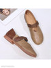Plain Flat Round Toe Casual Date Comfort Flats