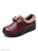 Plain Flat Round Toe Casual Outdoor Ankle Flat Boots