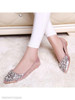 Plain Flat Point Toe Date Office Flat & Loafers