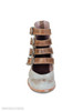 Plain Chunky Low Heeled Round Toe Casual Date Ankle Flat Boots