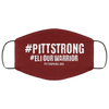 Eli Our Warrior 'Pitt Strong'  Face Mask