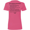 Jonathan Definition of a Hero Ladies Tee