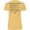 Jonathan Definition of a Hero Ladies Tee
