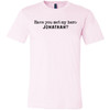 Jonathan Definition of a Hero Unisex Tee