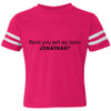 Jonathan Definition of a Hero Toddler Striped Tee