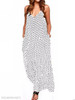 Spaghetti Strap Printed Maxi Dress