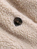 Notch Lapel Patch Pocket Plain Coat