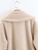 Notch Lapel Patch Pocket Plain Coat