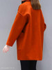 Notch Lapel Patch Pocket Plain Coat