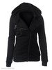 Hooded Zipper Plain Hoodie