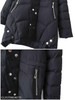 Hooded Zipper Plain Coat