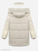 Hooded Zipper Plain Coat