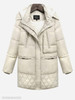 Hooded Zipper Plain Coat