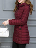 Hooded Zipper Plain Coat