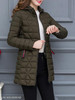 Hooded Zipper Plain Coat