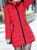 Hooded Zipper Plain Coat