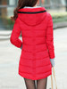 Hooded Zipper Plain Coat