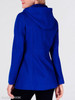 Hooded Zipper Plain Coat
