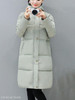 Hooded Pocket Quilted Plain Longline Padded Coat