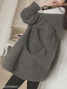 Hooded Pocket Faux Fur Coat Hooded Pocket Faux Fur Coat