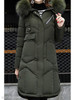 Hooded Patch Pocket Side Slit Zipper Plain Coats