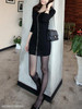 Round Neck Plain Bodycon Dress