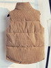 Band Collar Single Breasted Plain Waistcoat