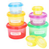 7Pcs/set Portion Control Food Prep Storage Containers