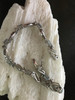 925 Sterling Silver Aquamarine Bracelet 8"