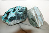 Sterling Silver Larimar Heart Pendant Necklace 18"