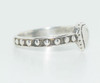 Vintage Sterling Heart Ring Size 8