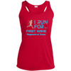 Personalized I Run For Ladies Tank