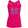 Personalized I Run For Ladies Tank