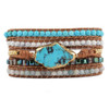 Turquoise Wrap Leather Bracelet Turquoise Wrap Leather Bracelet