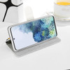 Lychee Pattern Wallet Phone Case For Samsung S21 Series