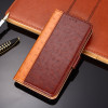 Ostrich Pattern Leather Wallet Flip Magnet Cover Case For Google Pixel 4A