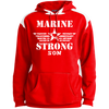 Marine Son Shoulder Colorblock Pullover