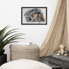 Hidden Cat Framed Poster