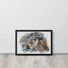 Hidden Cat Framed Poster