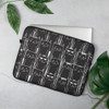 Fun Black Cat Pattern Laptop Sleeve