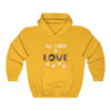 All I Need Is Dog Love Hooded Sweatshirt